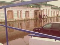 "Потоп" на вокзале Кубинки у билетных касс