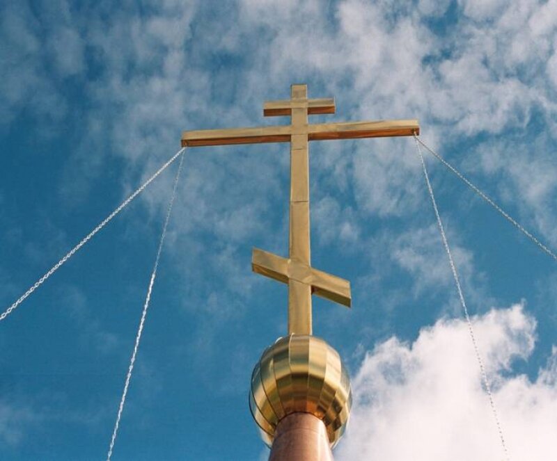 В парке Патриот заложили православную часовню